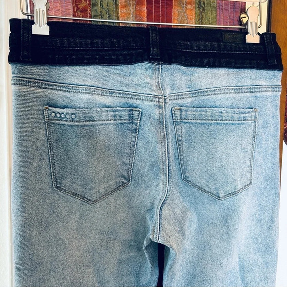 Blanknyc The Great Jones Two-Tone Skinny Jeans size 28 - Picture 6 of 9